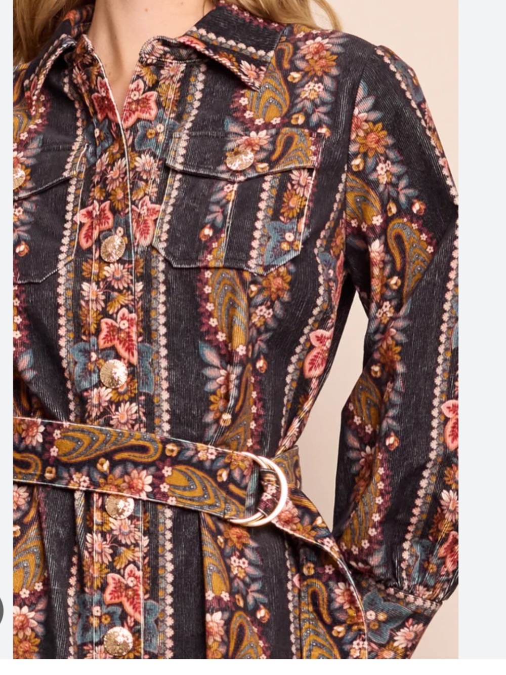 Cara Cara dress size XS Cara Cara - Villena Dress - Paisley Trail Black - Picture 7 of 7